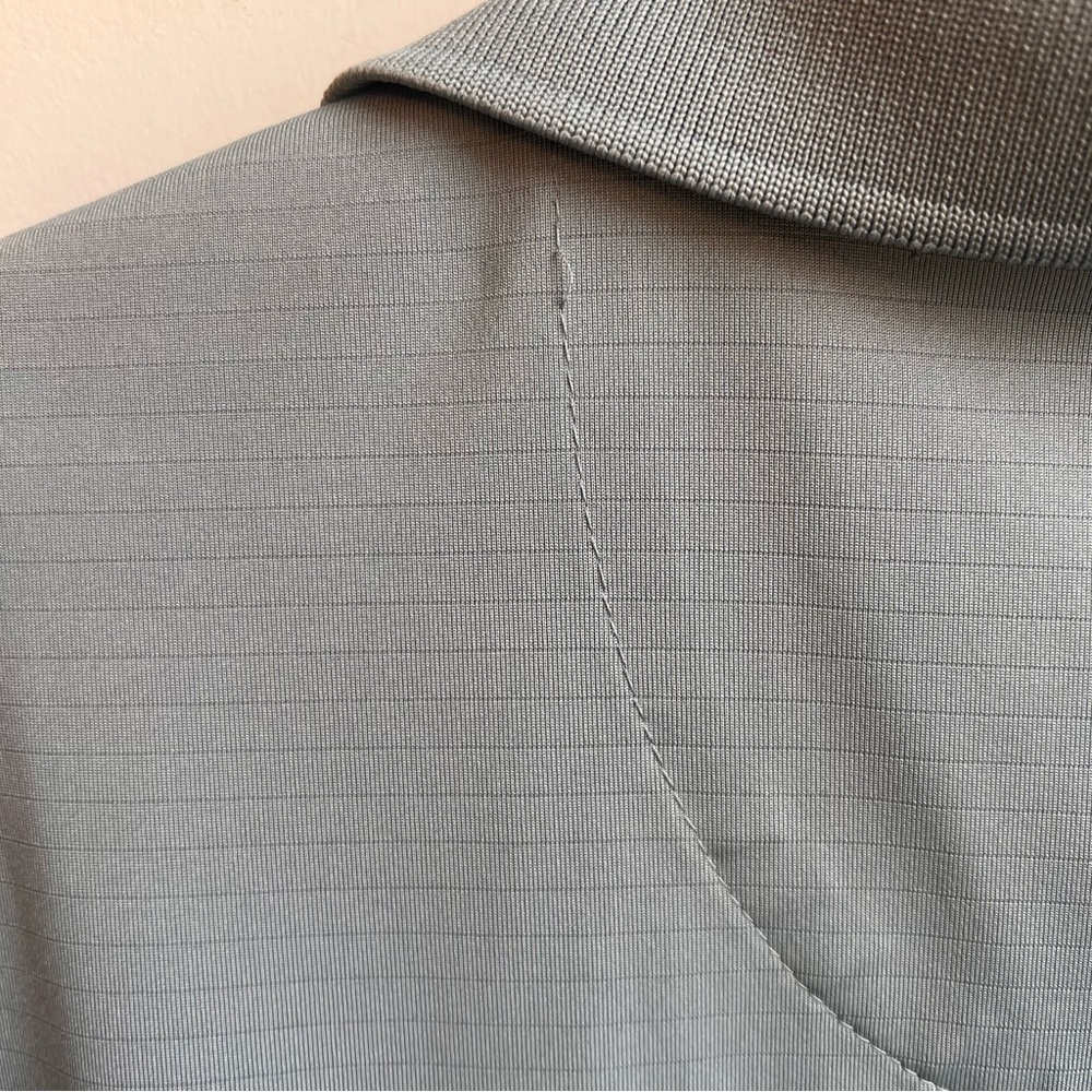 Men's Gray Polo Shirt - Picture 5 of 5
